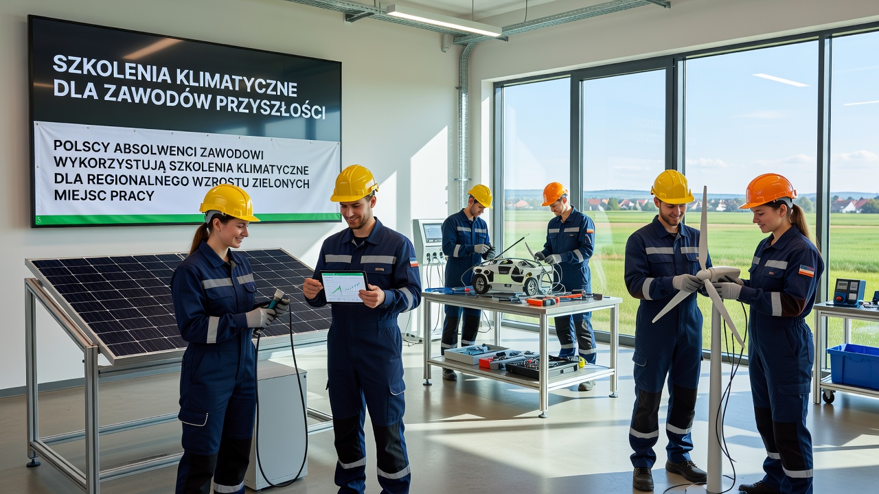 Vocational Graduates in Poland Harness Climate Training to Fuel Regional Green Employment Expansion